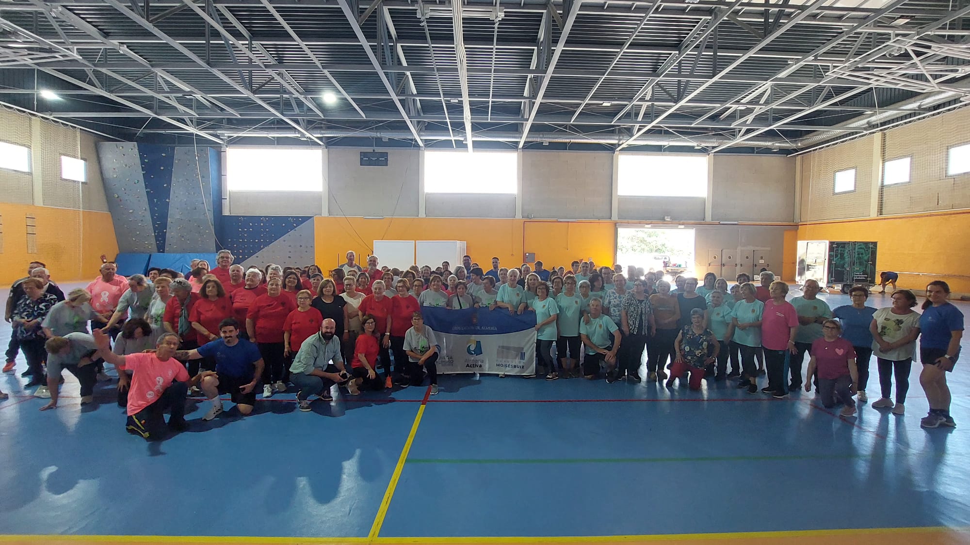 On 28 May, the Mojácar Municipal Sports Pavilion was the setting for the second Sport and Health Meeting, an initiative organised by the Almería Provincial Council and Mojácar Town Council